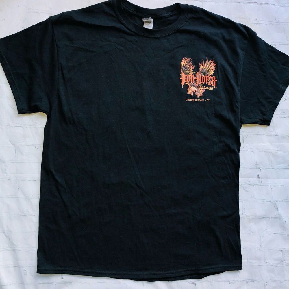 NWOT Adult Unisex XLarge Iron Horse Saloon 2021 Graphic TShirt